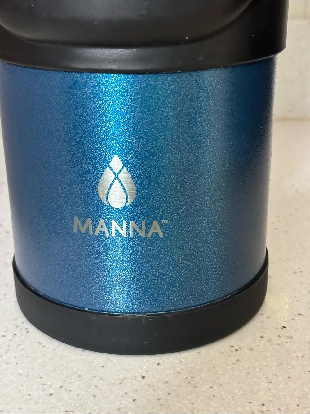Manna Blue Insulated 1.05- Gallon Stainless Steel Insulated Water Jug